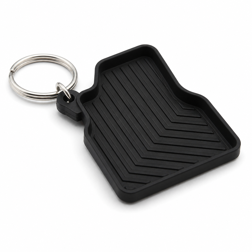 Llavero miniatura de la alfombra TapeCarbon